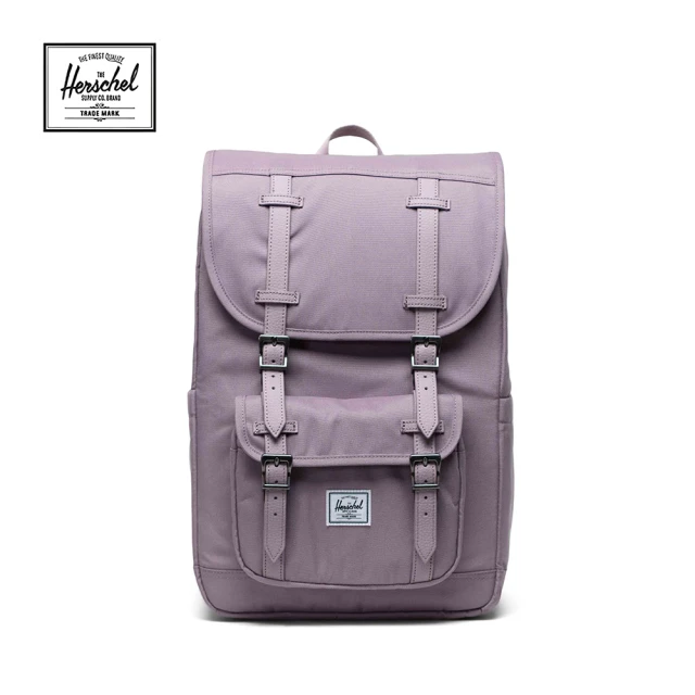 Herschel 官方直營 後背包 16吋筆電包 書包 減壓肩帶 21L Little America 灰紫(11391-06067-OS)