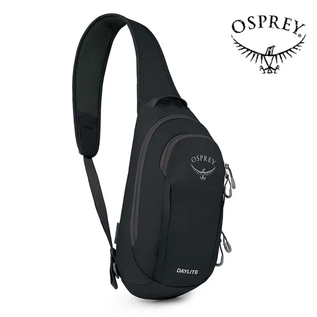 Osprey Daylite Sling 6 多功能單肩斜背包 黑色(單肩包 側背包 胸前包 隨身包)