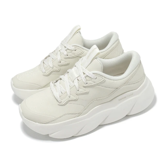 SKECHERS 休閒鞋 Vapor Step-Jet Setter 女鞋 米白 緩衝 厚底 回彈(150083-OFWT)