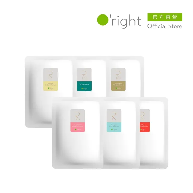 【O’right 歐萊德】R-Pack洗髮精補充包600ml*2入(超值環保包 多款任選 各種頭皮與髮質適用)