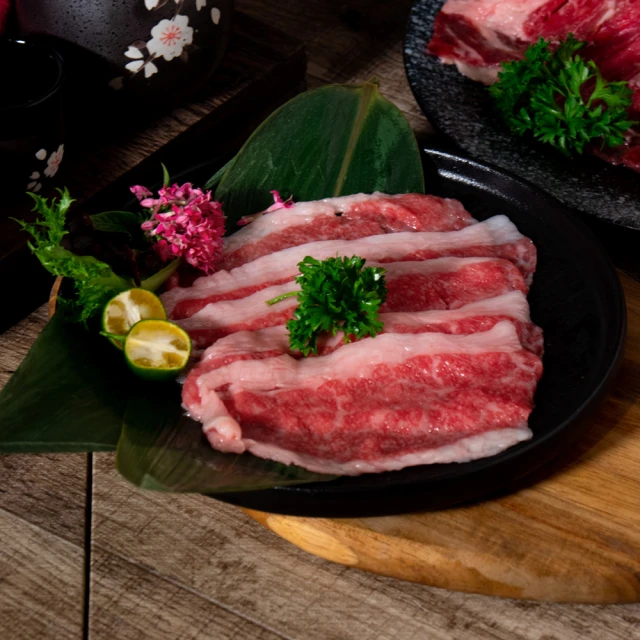 巧食家 日本A5和牛燒烤肉片X3盒(100g/盒 頂級燒肉)