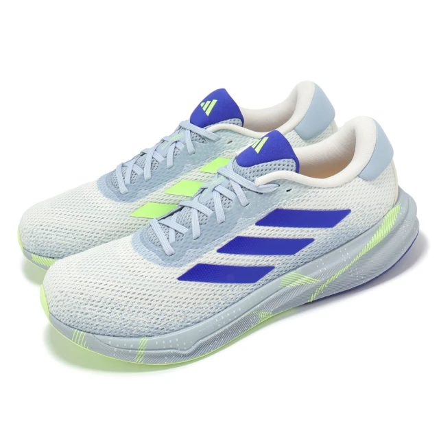 adidas 愛迪達 慢跑鞋 Supernova Stride M 男鞋 藍 綠 緩震 路跑 運動鞋 愛迪達(ID0329)