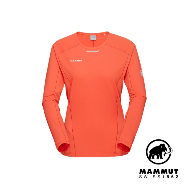 Mammut 長毛象 Aenergy FL Longsleeve Women 輕量抗菌長袖排汗衣 蜜桃粉 女款 #1016-01380