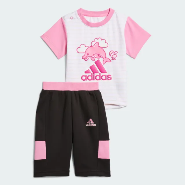 【adidas 愛迪達】精選兒童運動套裝 嬰幼童裝(共8款)