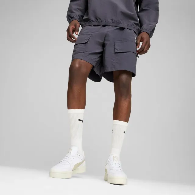 【PUMA官方旗艦】流行系列Classics 7吋工裝短風褲 男性 62426269