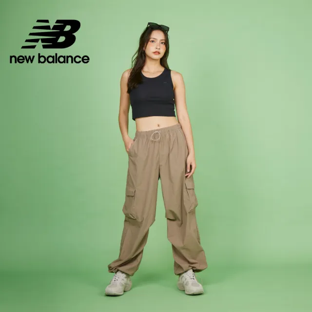 【NEW BALANCE】NB 尼龍工裝長褲_女性_卡其/黑色任選_AWP43534BK_AWP43534LMR(亞版 版型正常)