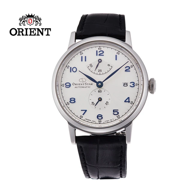 【ORIENT 東方錶】ORIENT STAR東方之星 HERITAGE GOTHIC系列 經典復刻款 皮帶款 白色 - 38.7mm(RE-AW0004S)