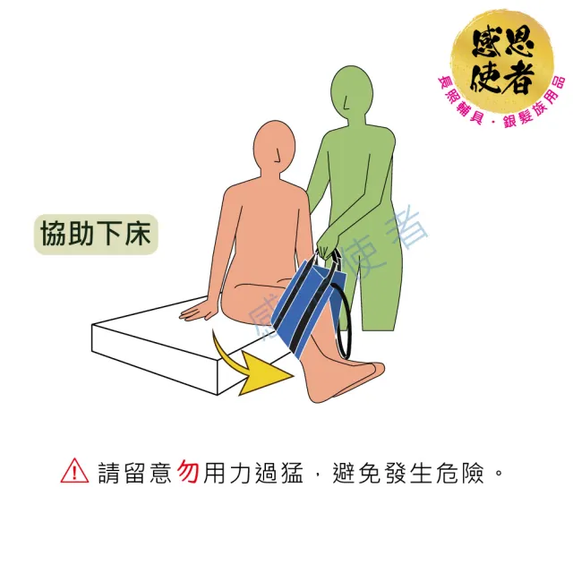 【感恩使者】起身輔助帶 - 移位帶 ZHCN2420 單人可操作 手動病患輸送裝置(照護輔助 移動輔助 移位輔助)