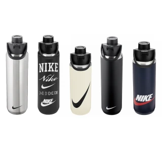 【NIKE 耐吉】水壺 大口徑保冷瓶 登山 運動 單車 RECHARGE 大口徑保冷瓶 24OZ 多款任選