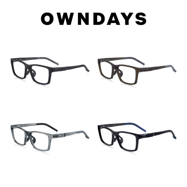 OWNDAYS AIR FIT輕薄系列方型光學眼鏡(AF2012N-4S)