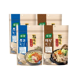 【康寶】極湯味日式高湯包4袋-10包入/袋(小魚乾風味/香菇風味)