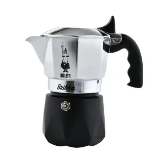 【Bialetti 比亞樂堤】Brikka 厚實加壓摩卡壺 2人份  咖啡壺(平輸品)