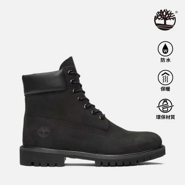 Timberland 男款黑色Timberland☆ Premium防水6吋靴