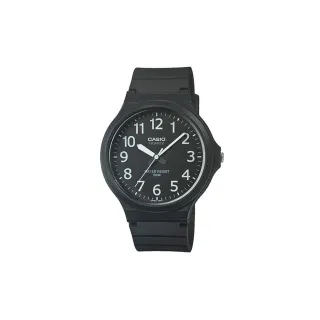 【CASIO 卡西歐】MW-240-1B 考試必備 大錶徑 一眼清楚時間(學生考試指定)