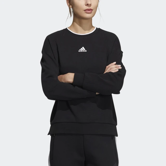 adidas 愛迪達 運動服 長袖上衣 大學T 衛衣 FI W SWT GLOSS(H09766)