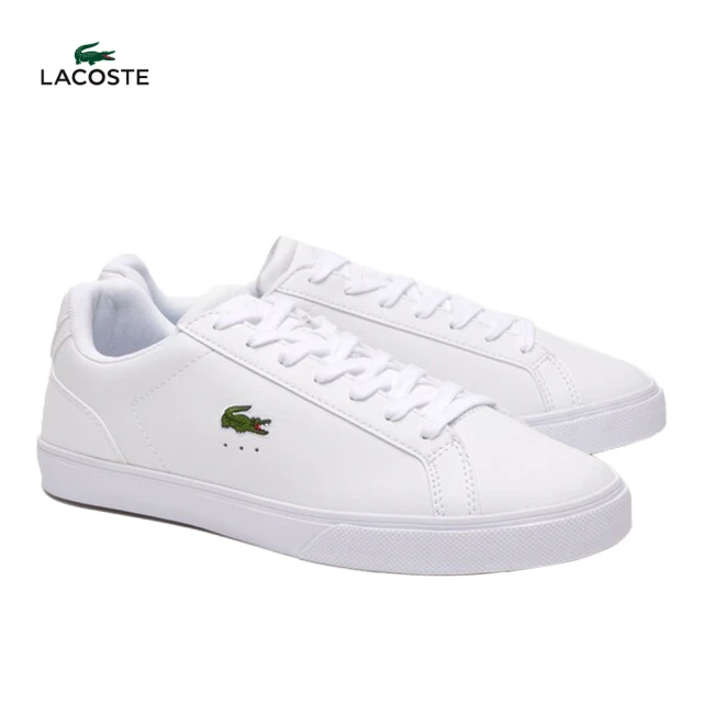 LACOSTE 休閒鞋 LEROND PRO 男鞋 秋冬款 小白鞋(附紙袋)