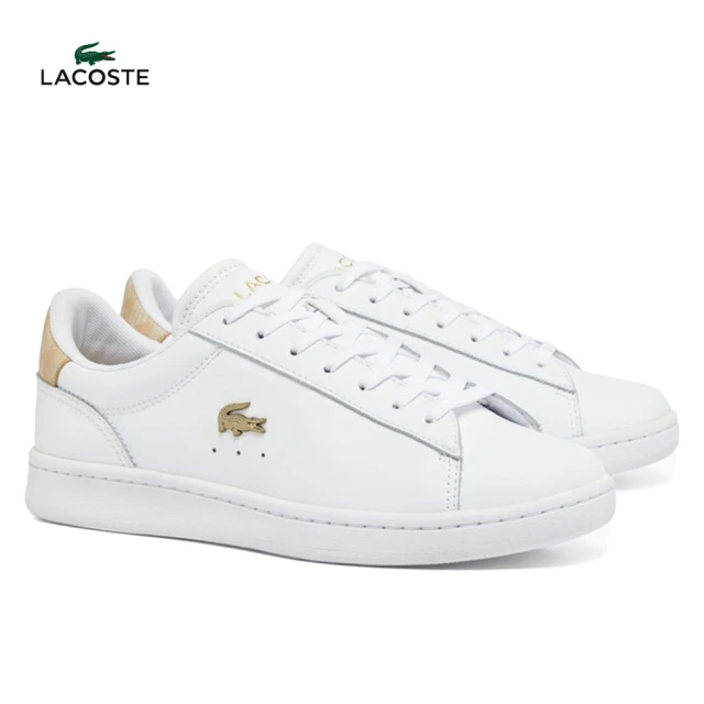 LACOSTE 休閒鞋 Carnaby Set 女鞋 小白鞋(附紙袋)