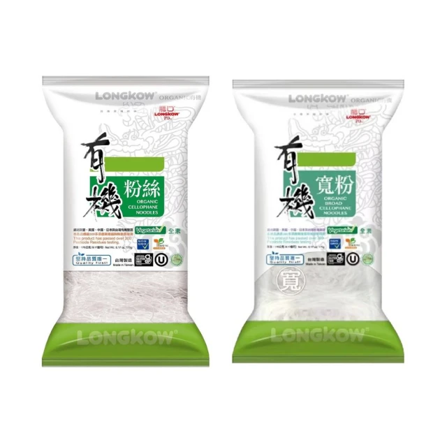 龍口食品 有機寬粉(175g*6包) 推薦