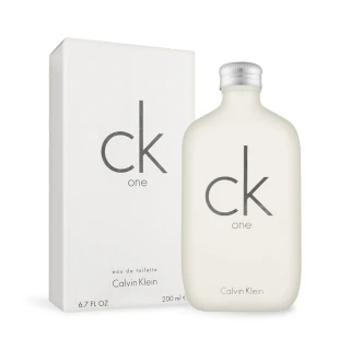 【Calvin Klein】CK ONE中性淡香水(200ml-國際航空版)
