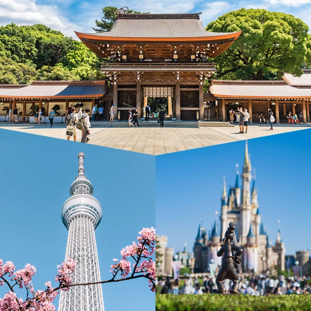 喜鴻假期 【好運財蛇到】【春節遊東京５日】KABA河馬巴士、