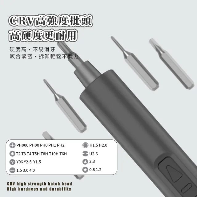 【高效精修】多功能電動精密螺絲起子-全套28件組(充電式 電動螺絲刀 家用 維修工具組 手機 3C)