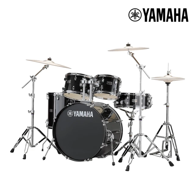 Yamaha 山葉音樂 RYDEEN 黑色爵士鼓 5件套組不含鈸 RDP2F5(贈鼓椅/鼓棒/全新公司貨)