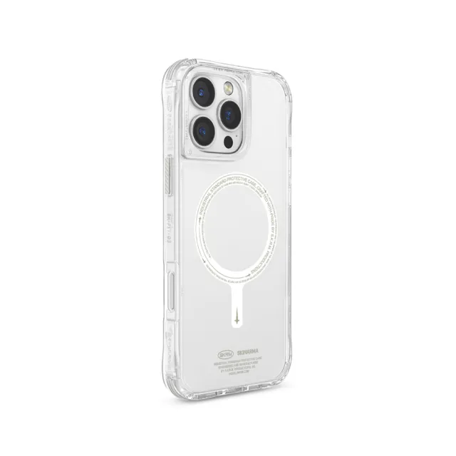 【Skinarma】iPhone 16 Pro 6.3吋 Saido 低調風格磁吸防摔手機殼 附扣具