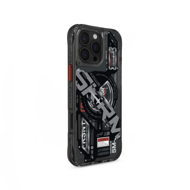【Skinarma】iPhone 16 Pro Max 6.9吋 EKHO 品牌電路板磁吸防摔手機殼 附扣具