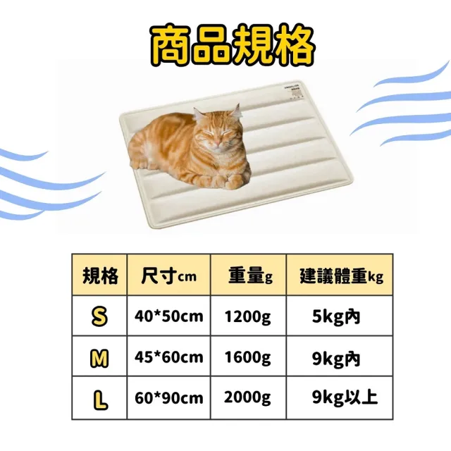 【Petvibe】寵物降溫凝膠涼墊M號(寵物涼墊/寵物降溫涼墊/寵物墊/狗涼墊/狗狗涼墊/貓咪涼墊/寵物涼感窩)