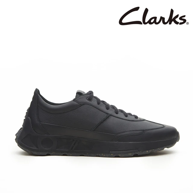 Clarks 男鞋 Courtlite Run 時尚綁帶充孔