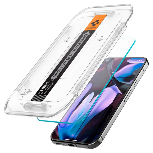 【Spigen】SGP Pixel 9 / Pixel 9 Pro / Pixel 9 Pro XL _Glas.tR EZ Fit_2P-快易貼(透明:含快貼版 2入)