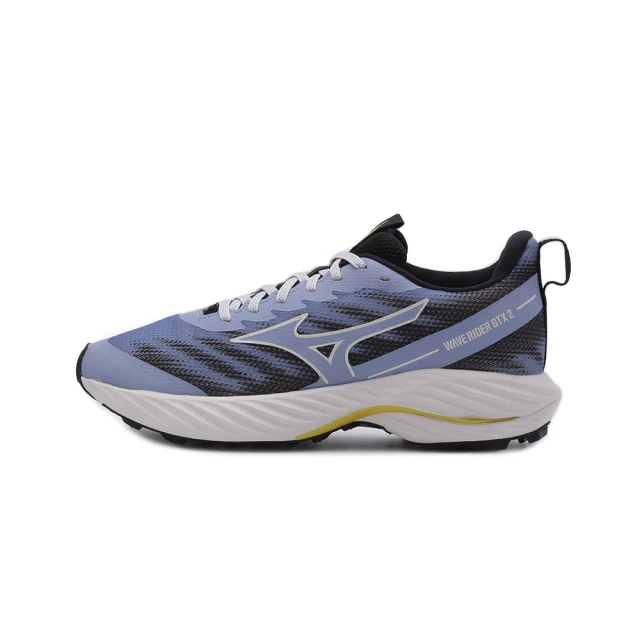 MIZUNO 美津濃 WAVE RIDER GORE-TEX 2 慢跑鞋 淺紫黑 女鞋 J1GD247922