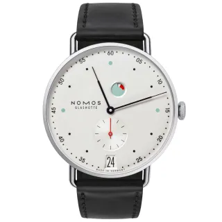 【NOMOS】Metro系列 手動上鍊 動力儲存顯示 機械腕錶 禮物推薦 送禮首選 37mm(1101)