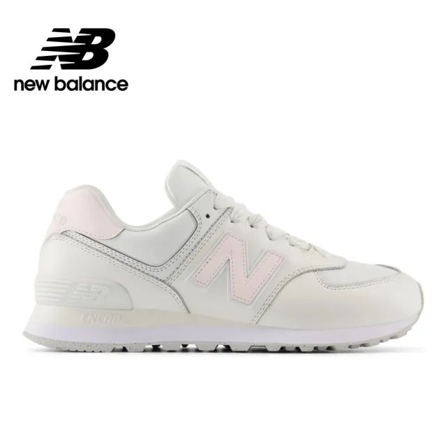 【NEW BALANCE】NB 復古鞋/運動鞋_WL574FJ2-B_女性_奶油粉_緞帶鞋帶(MOMO獨家販售)