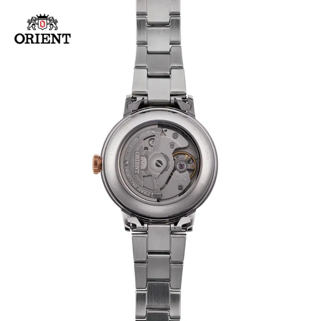 【ORIENT 東方錶】ORIENT 東方錶 DATEⅡ系列 機械錶 鋼帶款 玫瑰金色 - 36.4mm(RA-AC0008S)