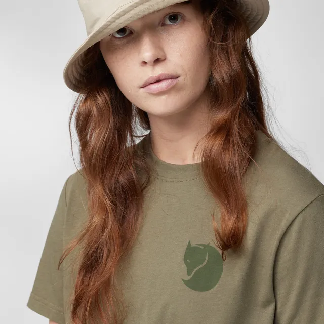 【Fjallraven】Fox Boxy Logo T-shirt 有機棉T恤 女(FR87153 5色)