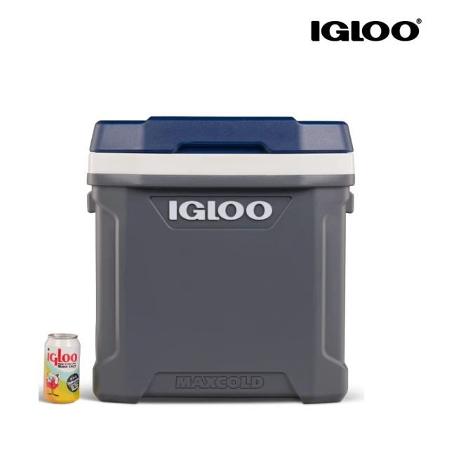 IGLOO MAXCOLD 系列五日鮮 62QT 拉桿冰桶 34962(保鮮 保冷 露營 戶外 保冰 冰桶)