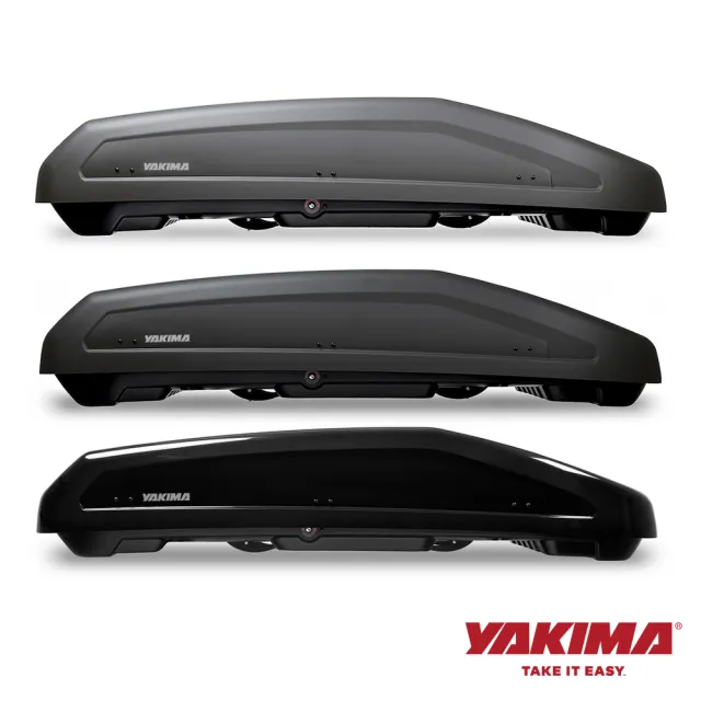 【YAKIMA】EasyTrip 車頂箱 400L 3色(尊爵黑/消光黑/雲河灰)