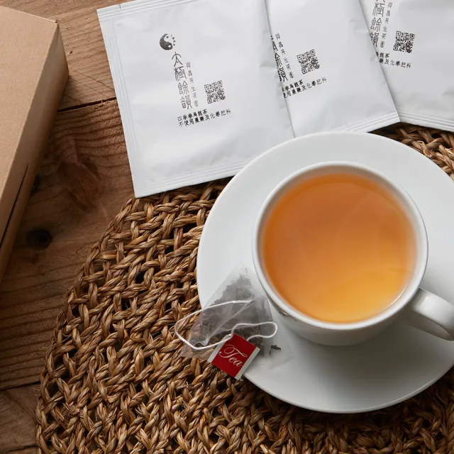 【太極餘韻】翠玉白茶茶包30入/盒(翠玉/茶包/烏龍茶)
