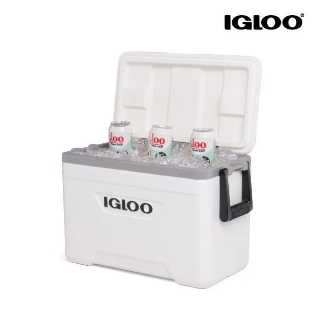 【IGLOO】MARINE UL 系列二日鮮 25QT 冰桶 49550(保鮮保冷、露營、戶外、保冰、冰桶)