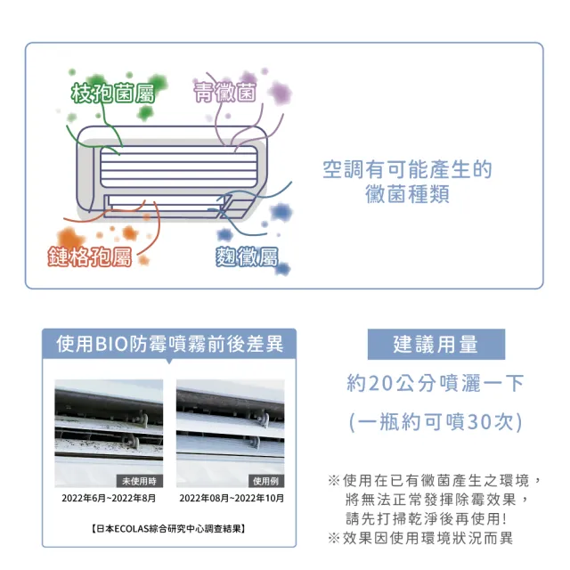 【COGIT】防霉除臭系列  空調除臭噴霧100ml(日本製)