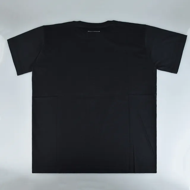 【MM6 MAISON MARGIELA】MM6 Maison Margiela大寫英數LOGO短袖純棉T恤(女款/黑)
