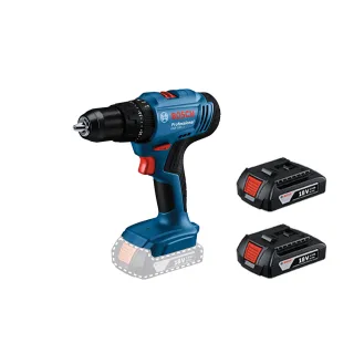 【BOSCH 博世】18V 鋰電四份震動電鑽(GSB 183-LI  2.0Ahx2)