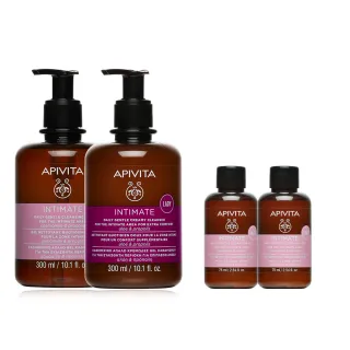 【APIVITA】私密潔膚露2入組(日常版300ml + 滋潤版300ml)