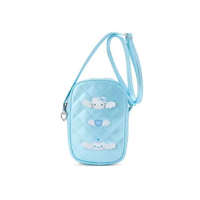 【SANRIO 三麗鷗】雙11 水色夢天使系列 皮質迷你斜背包 側背包 三麗鷗家族