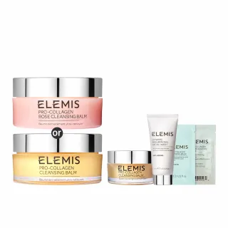 【ELEMIS 愛莉美】新客必收洗卸組(2款香味任選 買100送50★清潔/養膚/潔顏★)