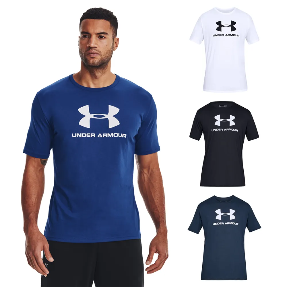 【UNDER ARMOUR】UA 男 LOGO 短袖T-Shirt(多款任選)