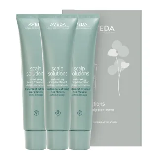 【AVEDA】蘊活淨瑕潔膚凝膠三件組 150mlX3(全新頭皮保養 呵護髮肌齡)