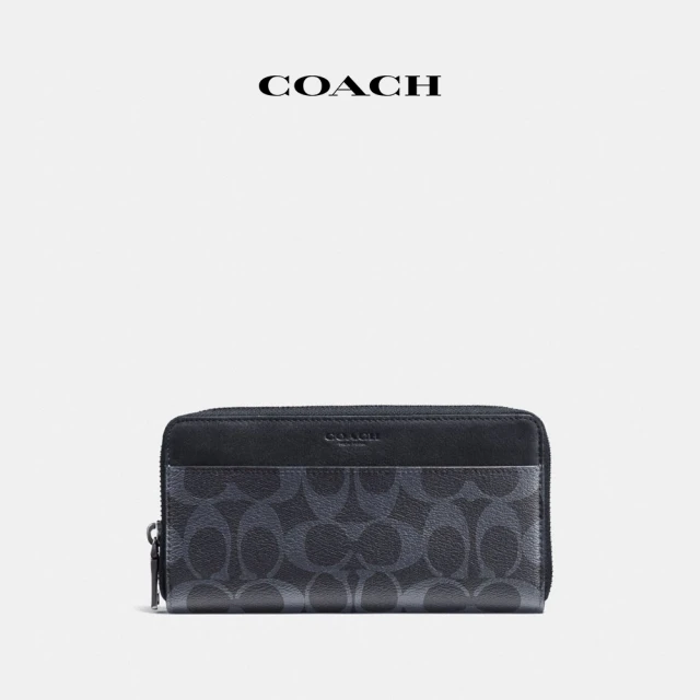 COACH 經典LogoCITY托特包-IM/棕黃色/棕色(