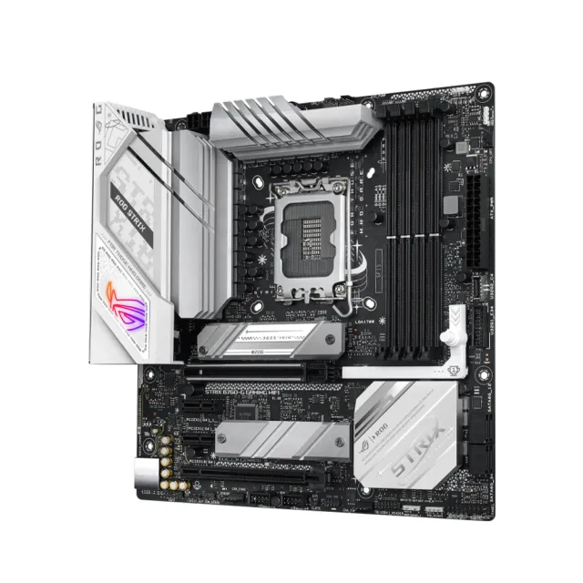 【ASUS 華碩】華碩 ROG STRIX B760-G GAMING WIFI+酷碼 MM310 電競滑鼠 白